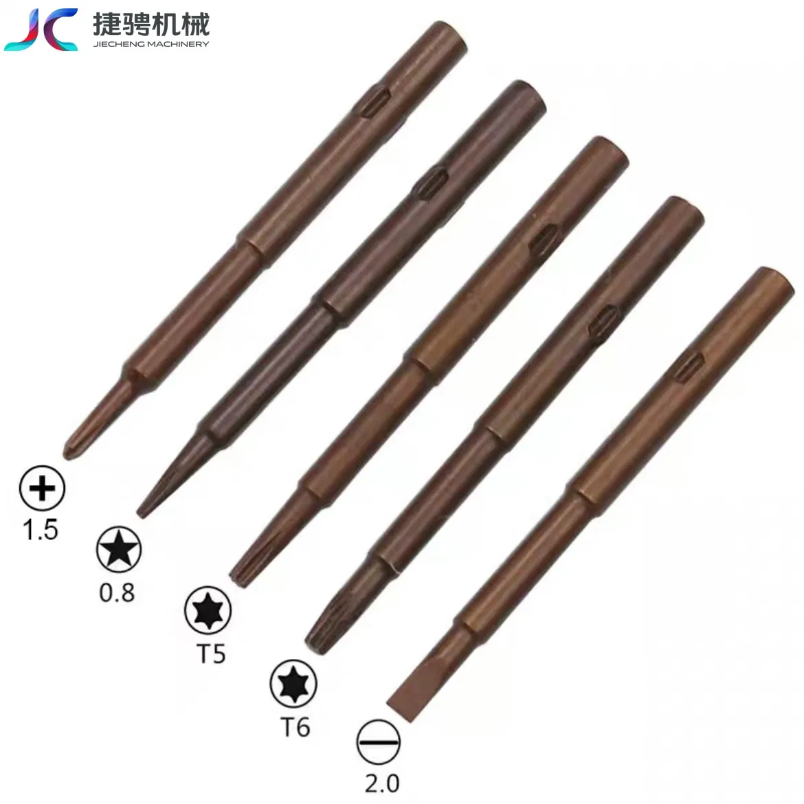 Мини-отвертка прецизионная магнитная, набор бит S2