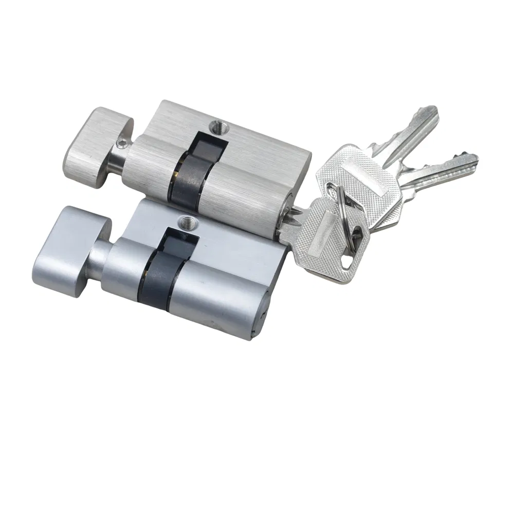 Office Furniture Master Key Cylinders Manufacturer Custom 50/60/70mm Double Side Lock Cylinder Door Lock Cylinder Manufacturing Co