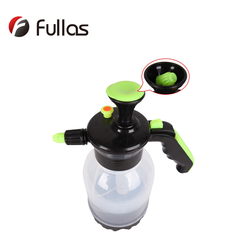 FLS-SP007 1.5L/2L Garden Hand Pump Pressure Fine Mist Water Sprayer With Transparent Plastic Bottle