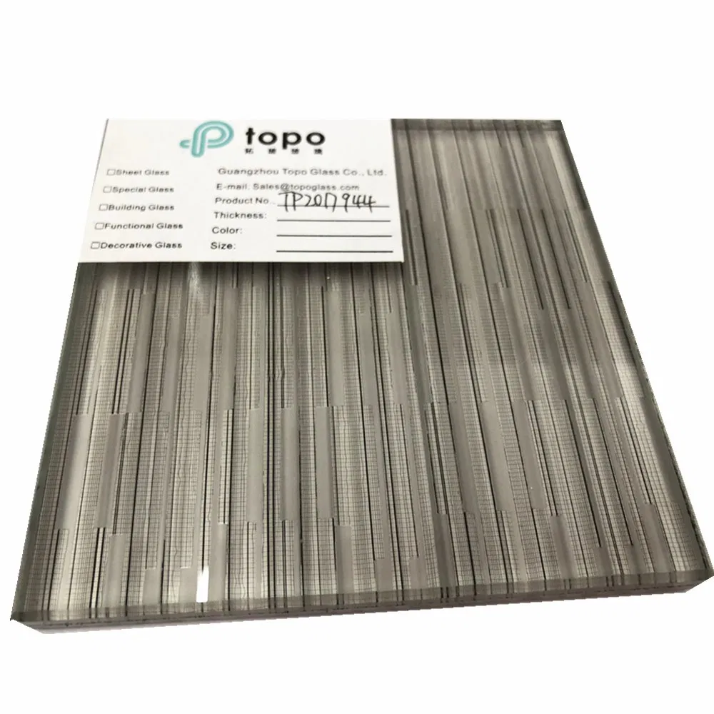 4mm+4mm Dry Laminated Wire Glass (PLW-TP)