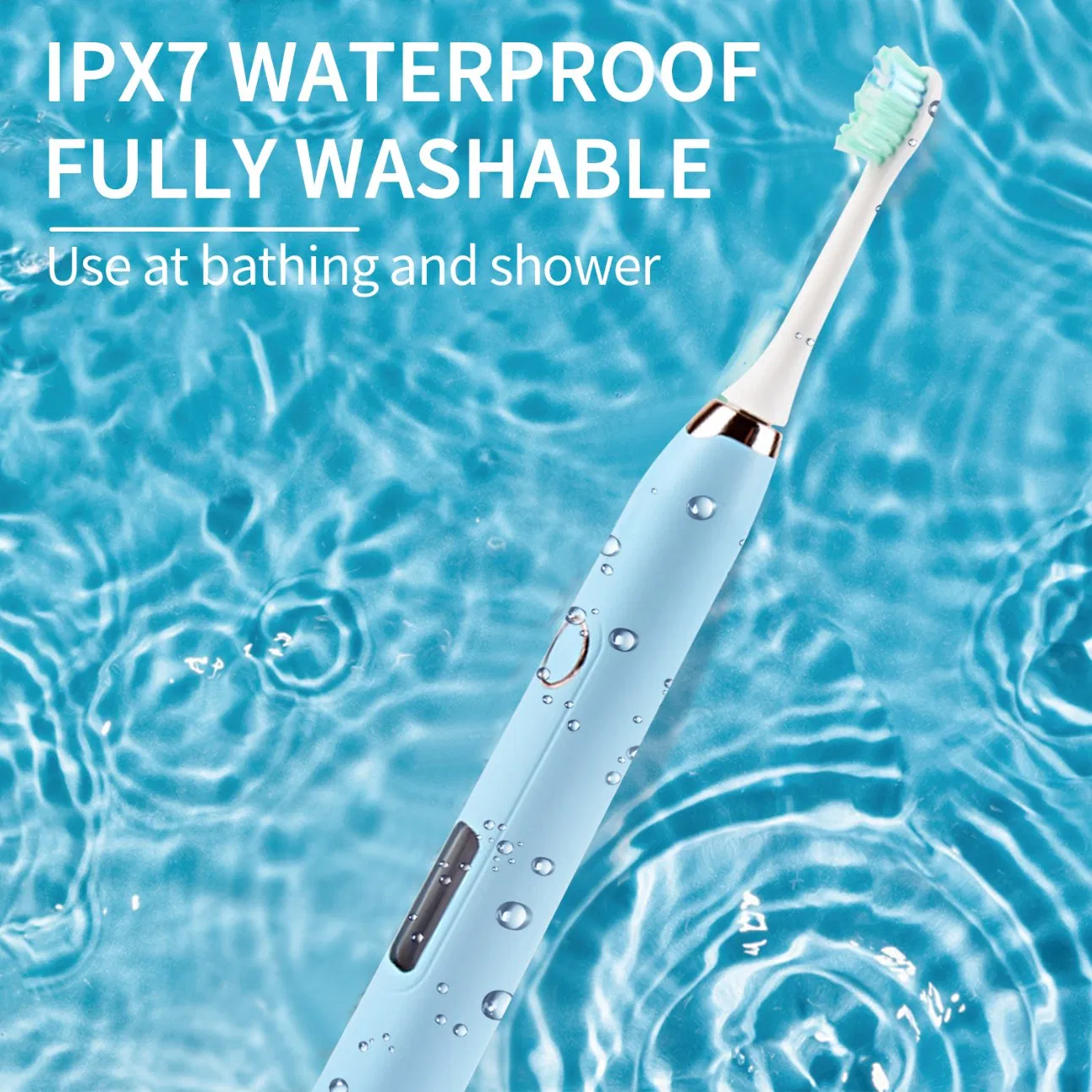 Blue Color Extra Soft Health Electric Toothbrush with Factory Price for Oral Care