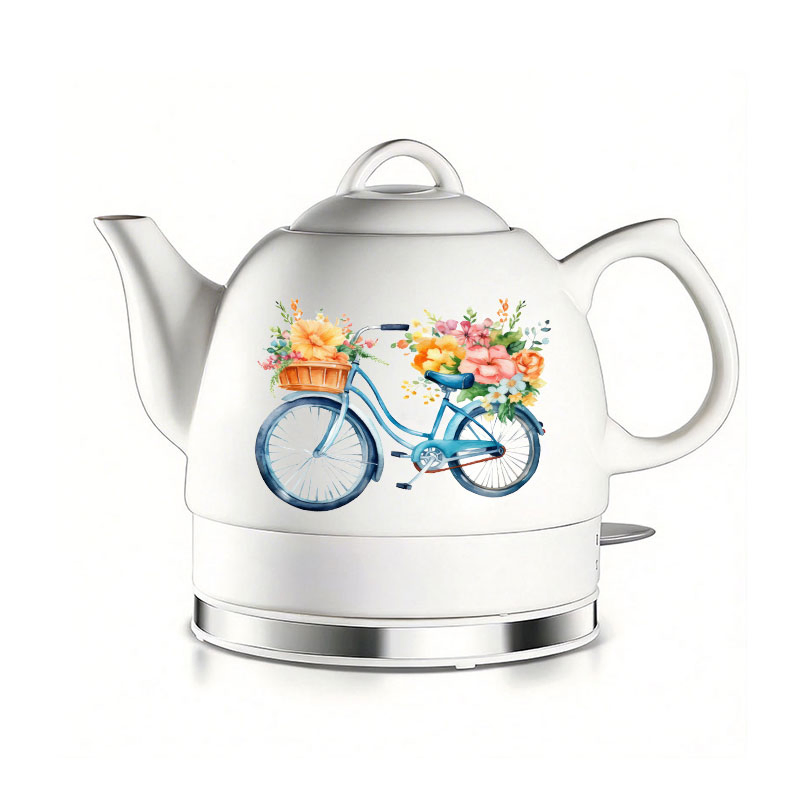 Factory Wholesale Price High Quality Removable Base Boil Dry Protection Electric Kettle OEM ODM Ceramic Teapot 1L 1.5L 1.7L for Home Hotel