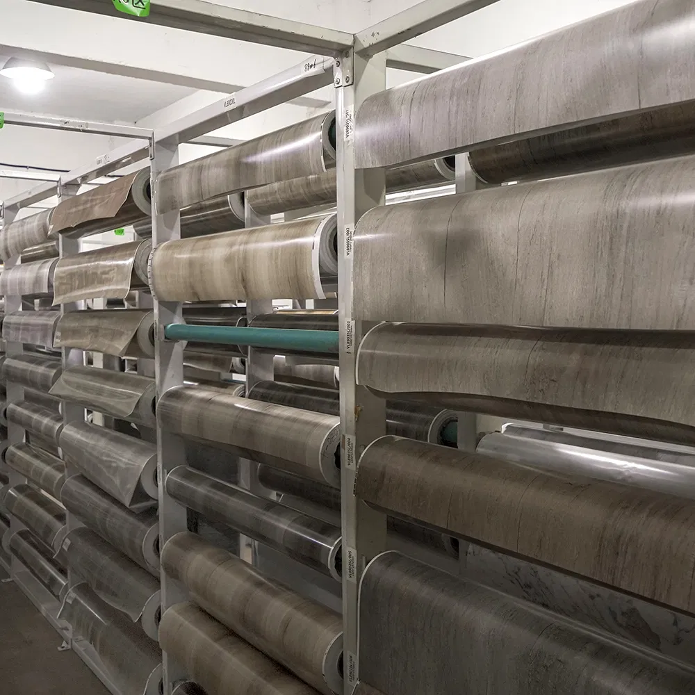 China Factory Supply PVC Decor Film of Spc Flooring Production Line