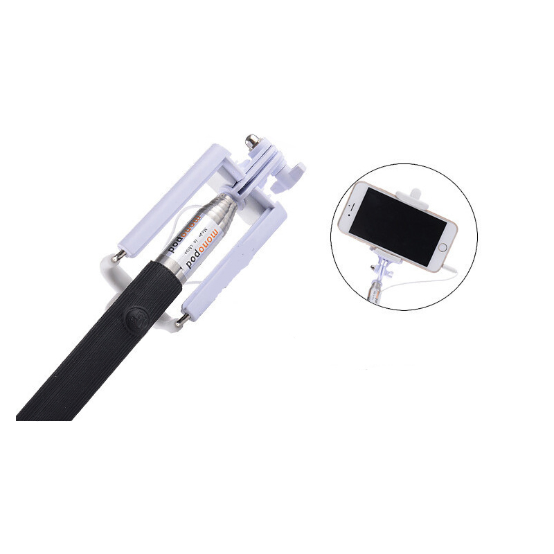 Монопод для селфи с кабелем