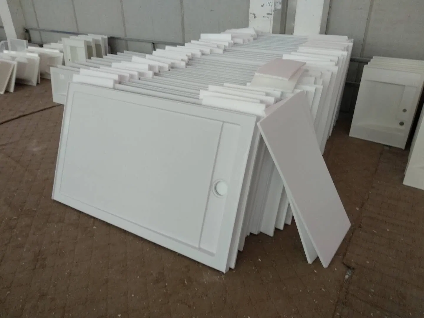 Rectangular Waterproof Acrylic Solid Surface Shower Tray