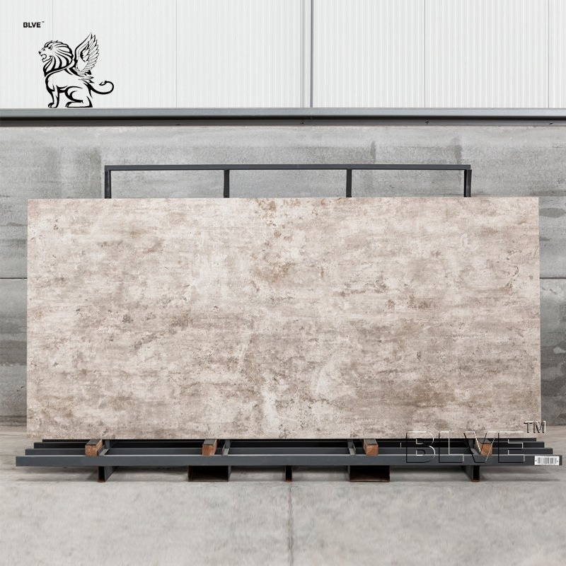Factory Wholesale Sintered Stone Big Slab Acid-Resistant Porcelain Tile Modern Kitchen Countertop Design
