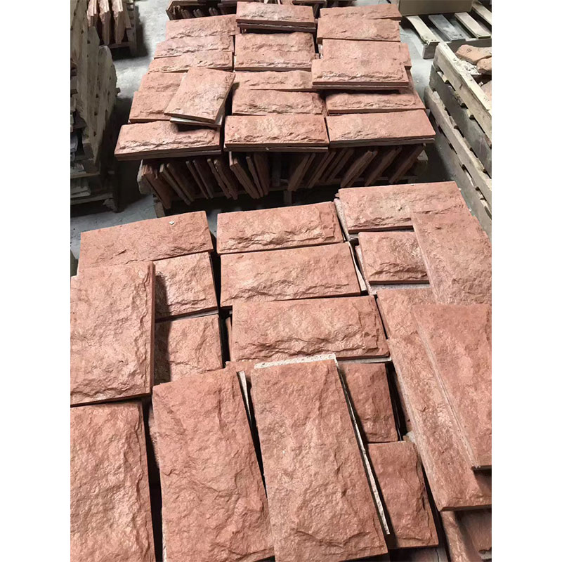 Rusty/Red Slate Quartzite Mushroom Tiles Wall Stone for Cladding and Corner Price