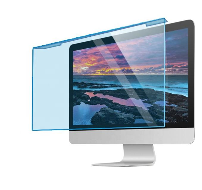 32-85 Inch Acrylic Blue Light Blocking Hanging Type Removable TV Screen Protector Anti Shock Eyes Protection Film