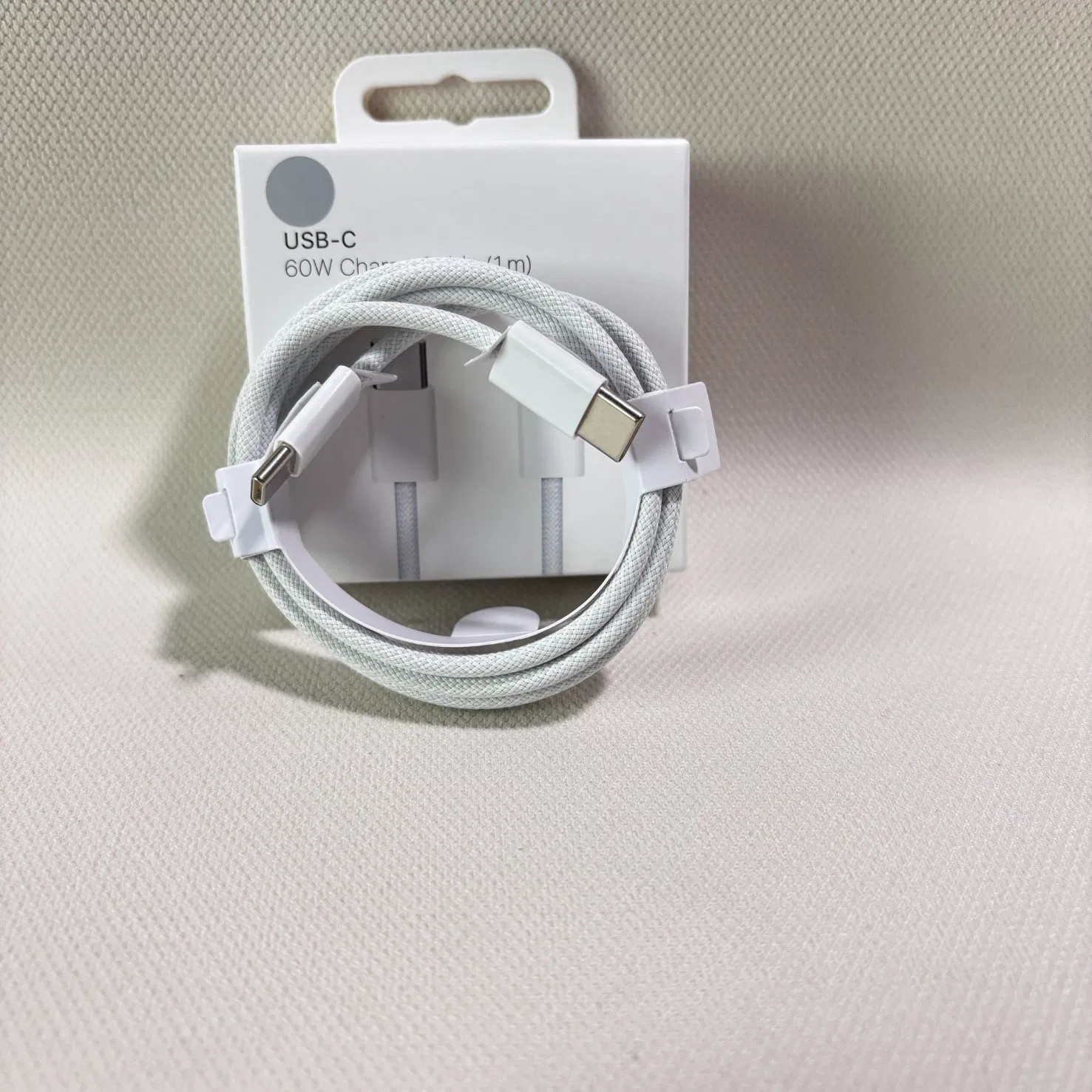 Оригинальный кабель USB-C — Lightning 60W, 1 метр