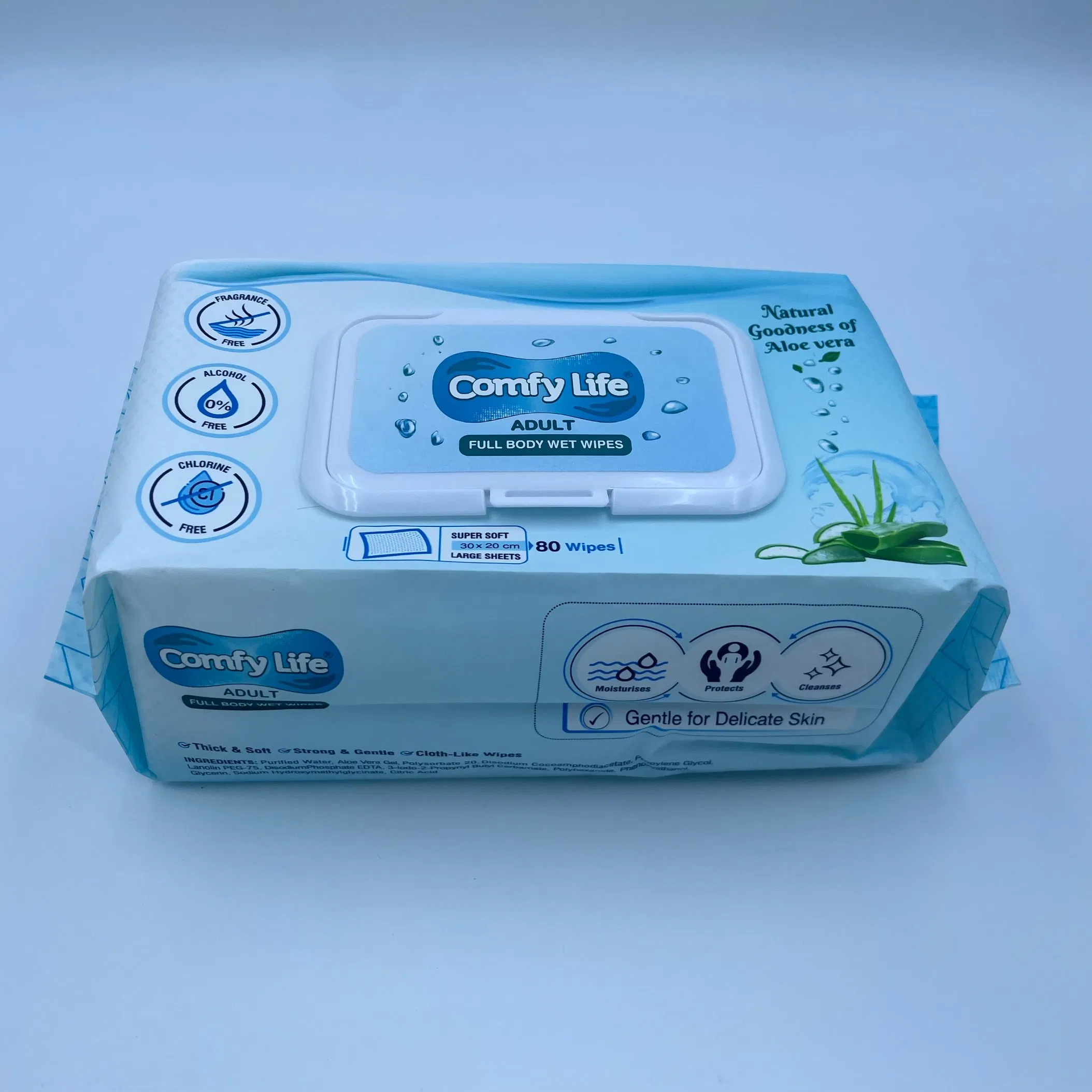 Organic Wet Wipes for Houseplants - 80PCS Nonwoven Fabric