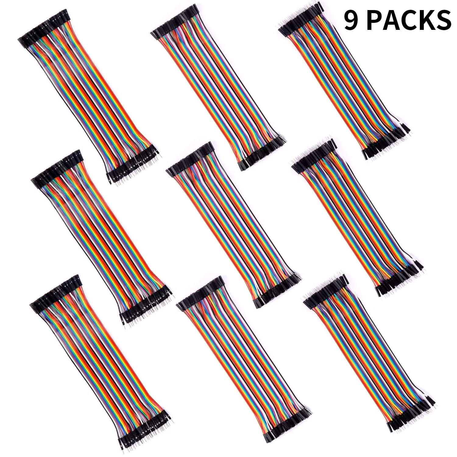 DuPont Wire 40 Pin Male to Female X 3 Jumper Wires