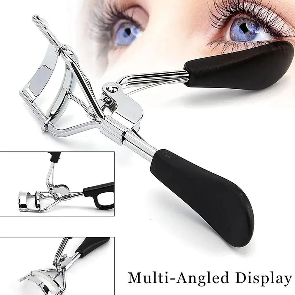 Portable Wide Angle Stainless Steel Manual Eyelash Curler