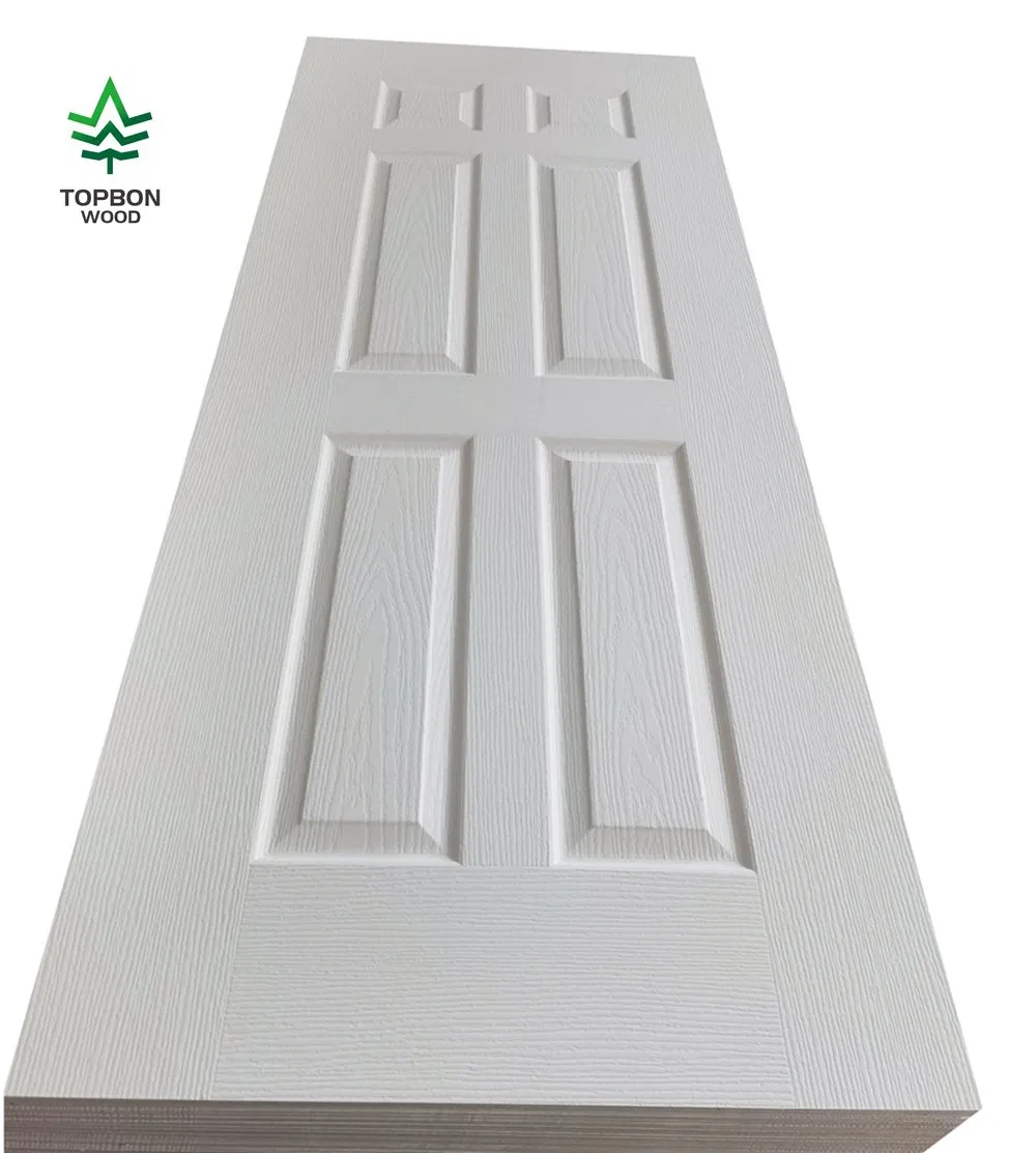 White Primer Moulded Door Skin 3mm for Foreign Market