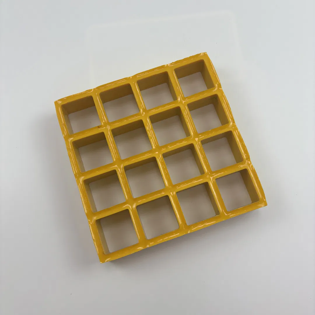 Corrosion Resistant GRP Grating Systems Manufactured China Wastewater Treatment Plants Industrial Walkway Areas Deck Cover