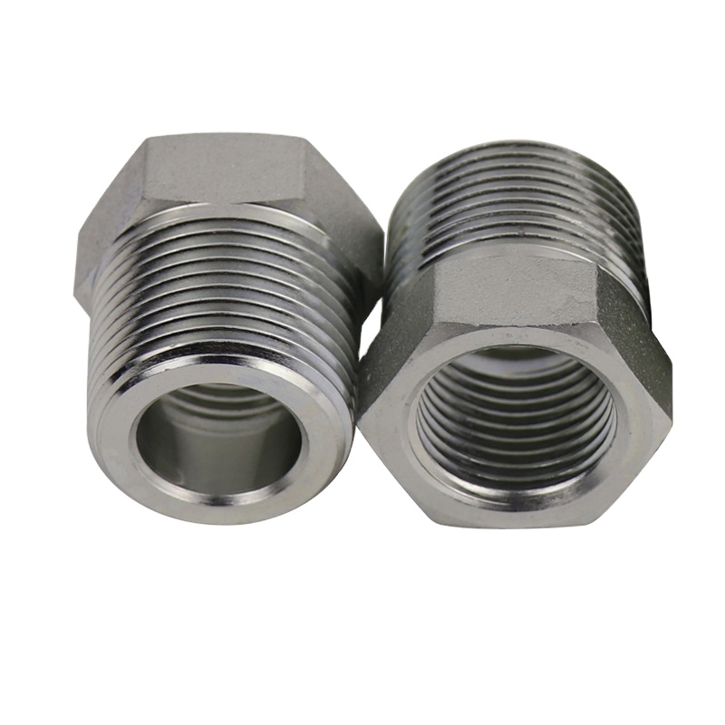 Manufacturer Hot Sales 150lbs Stainless Steel Screwed Threaded SS304/316 NPT/Bsp Male Female Casting Pipe Fittings Hex Head Bushing
