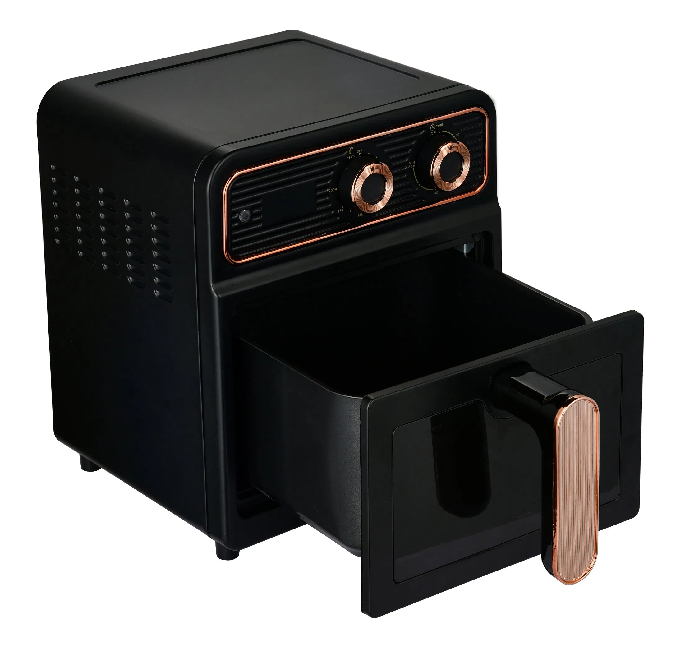 Metal Made Air Fryer with Rapid Air Circulation Without Additional Oil