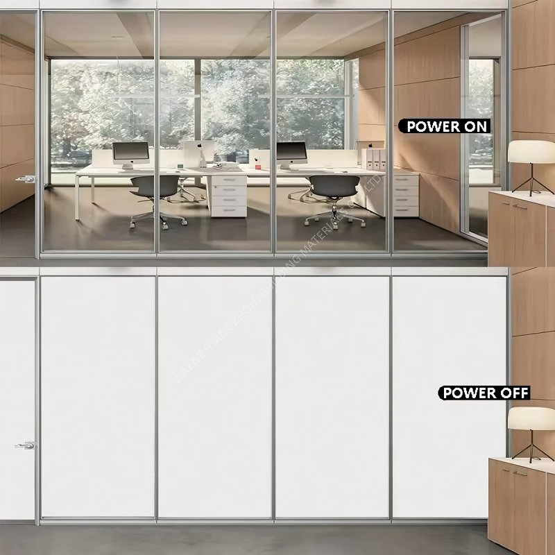 Self Adhesive Pdlc Smart Film for Car Window Glass Partition Wall Facade