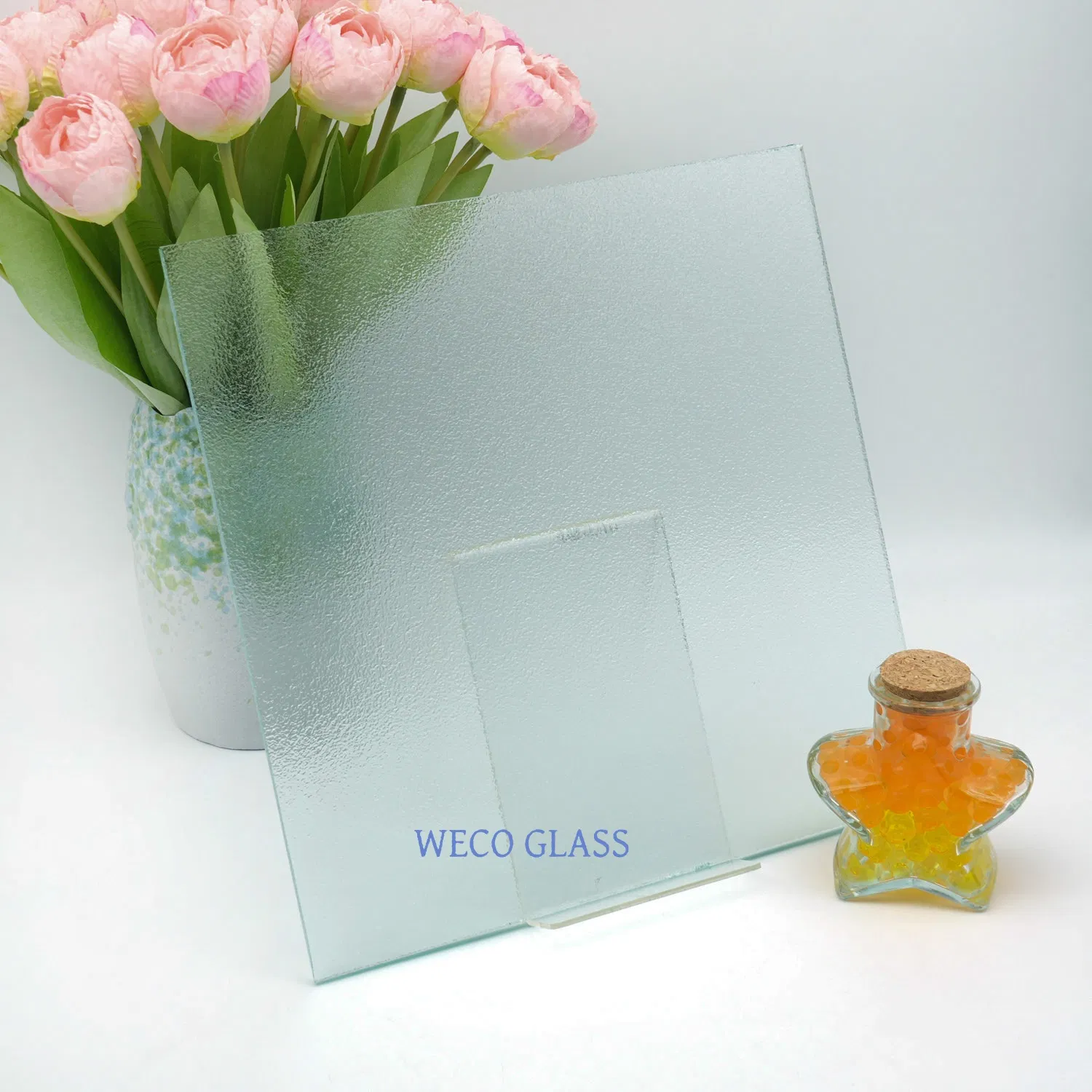 5mm Thickness Excellent Grade Durable Design Decorative Clear Pattern Glass Figured Glass