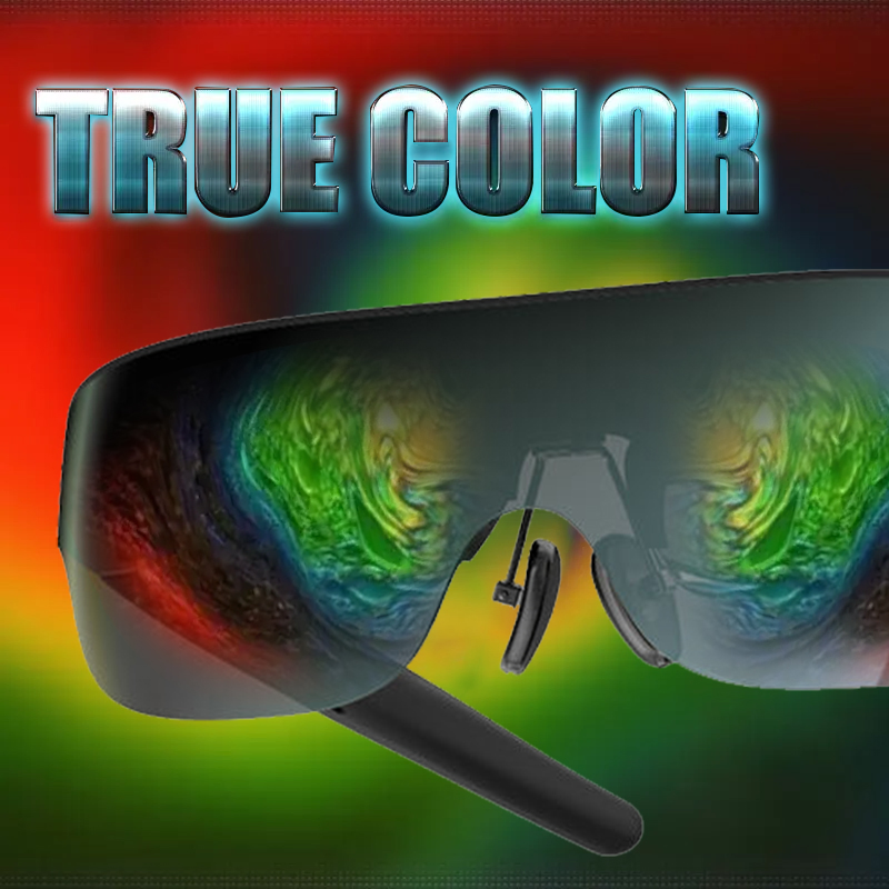 Smart Vision Portable Home Video Box Ar Vr HD True Color Glasses