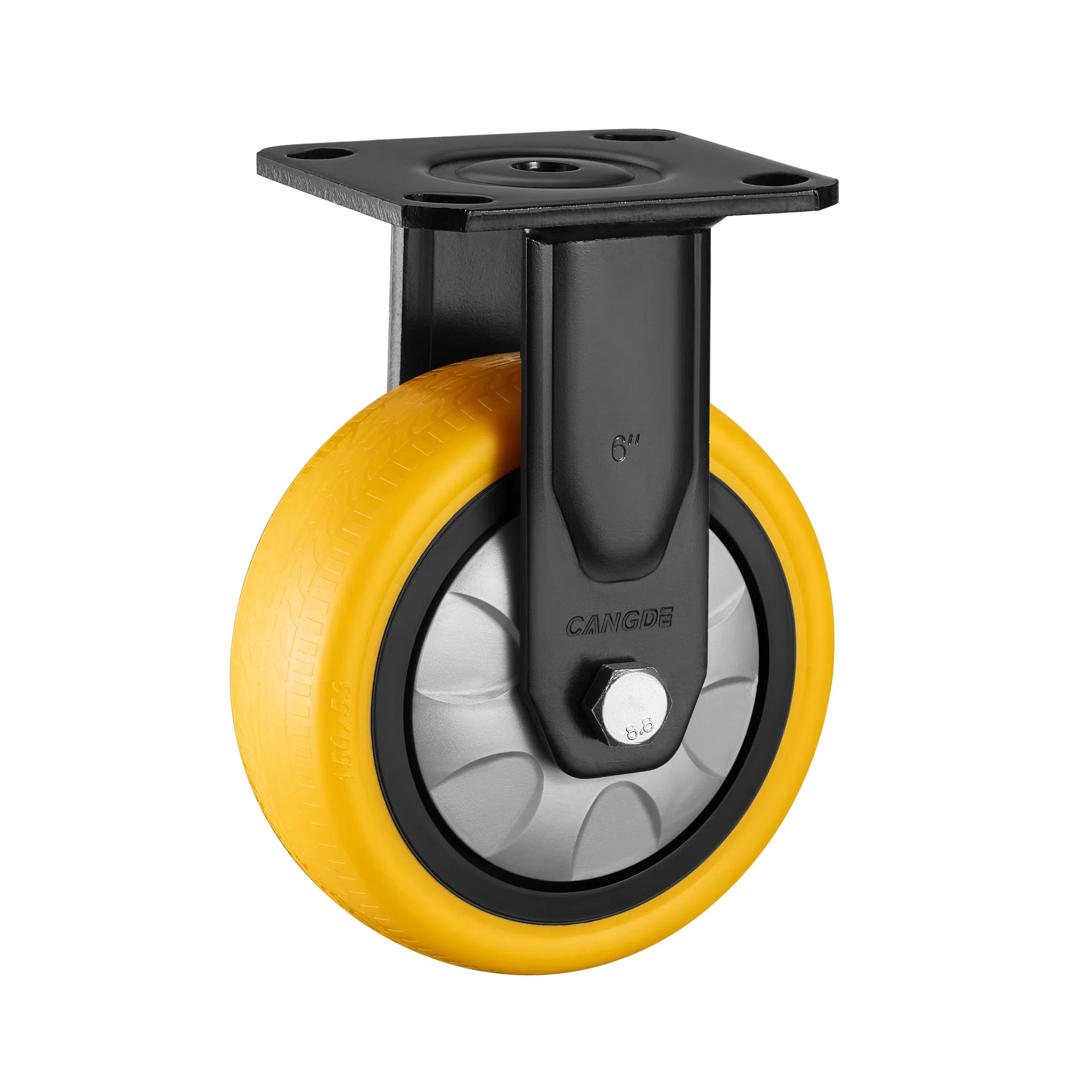 Heavy Duty Polyurethane PU Casters for Industrial Use