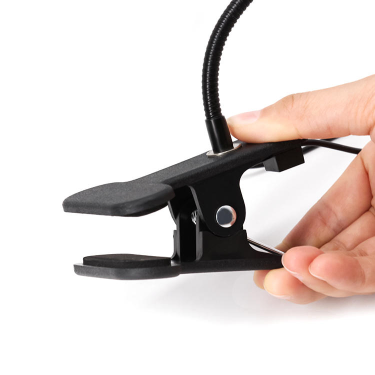 USB Plug Lightweight Energy-Saving 3W Mini Nail Lamp with Clip for Nail Tips Extension