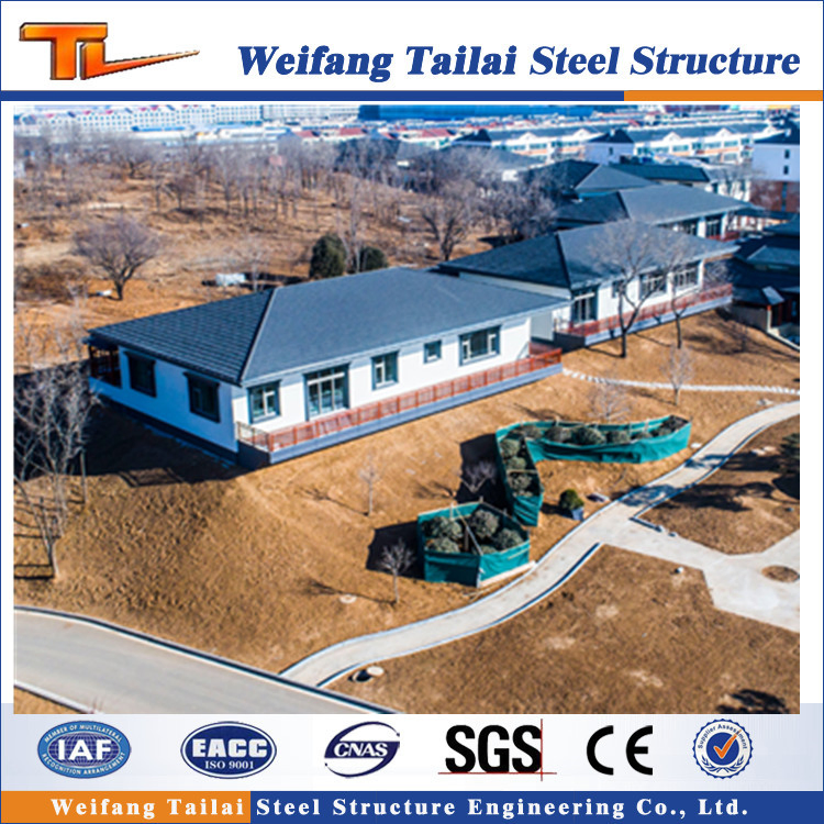 Prefabricated House Light Steel Structure Passive House Prefabricated Light Steel Villa