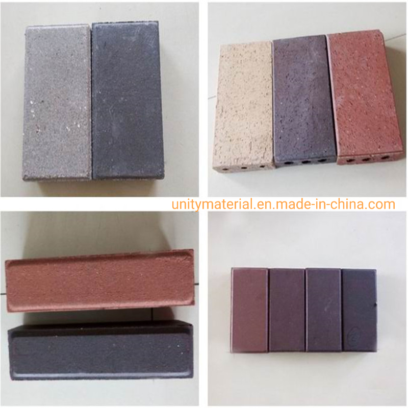 Cheap Price Colorful Bread Park Square Paver Brick for Outdoor Project Square Sidewalk Street Guiding Blind Road Sintered Paver Garden Floor Wall Building Cladd