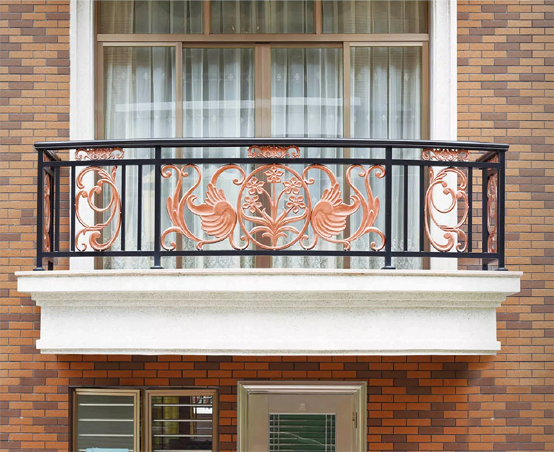 Modern Architecture Terrace Aluminum Rail/Aluminum Balcony Railing