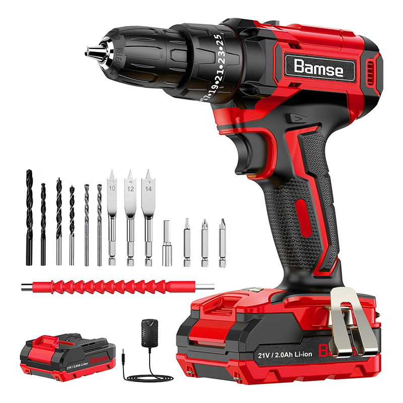 Аккумуляторный гайковерт 21В с ударным механизмом