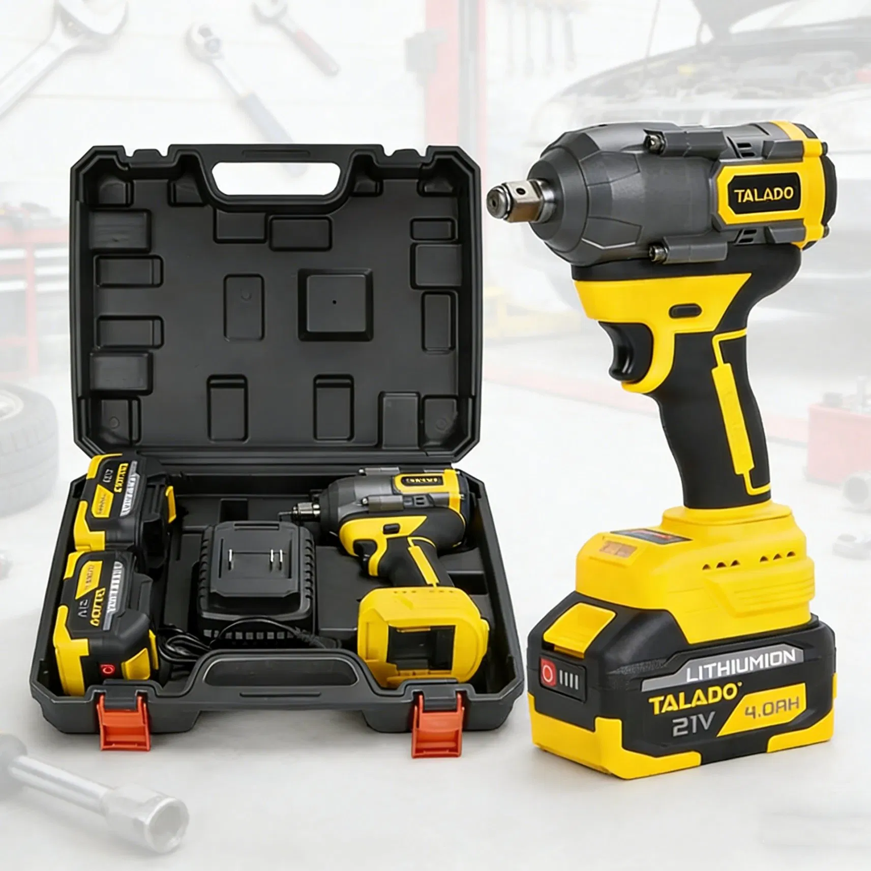 Беспроводной гайковерт Talado ML-W017, 600 Н·м, 21В