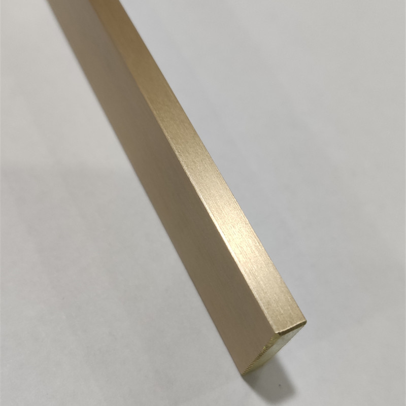Metal Trim on Wall Inlay Trim Stainless Steel Flat Bar for Wall Decoration Strip