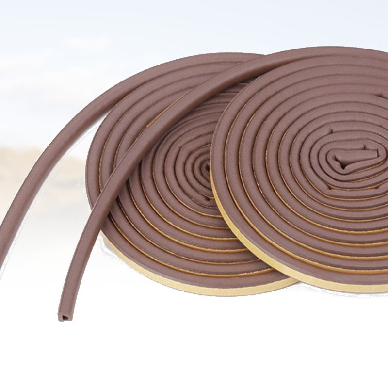 EPDM Rubber Gasket with Adhesive for Room Door Closure