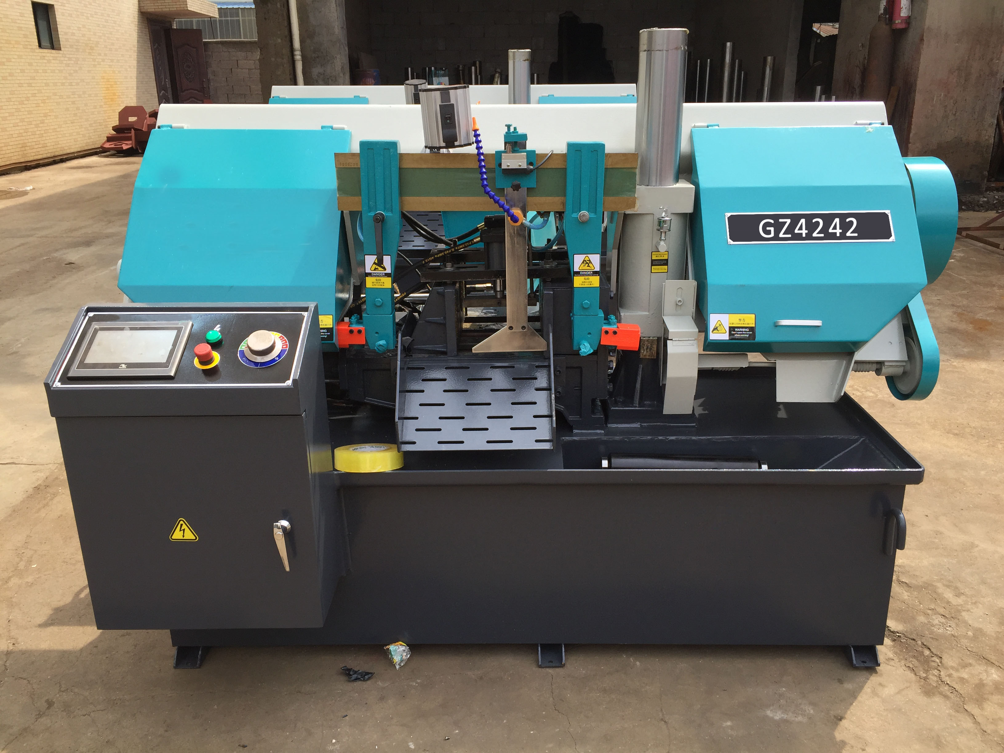Станок ленточнопильный горизонтальный автоматический по металлу GZ4242