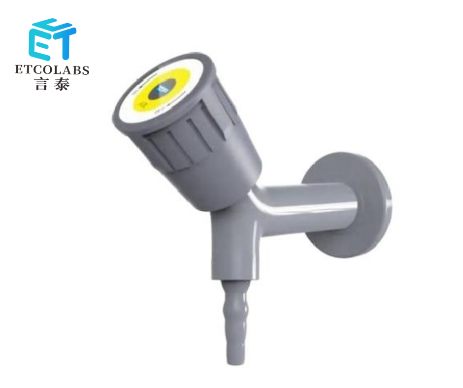 Лабораторный кран однорычажный, нержавеющая сталь