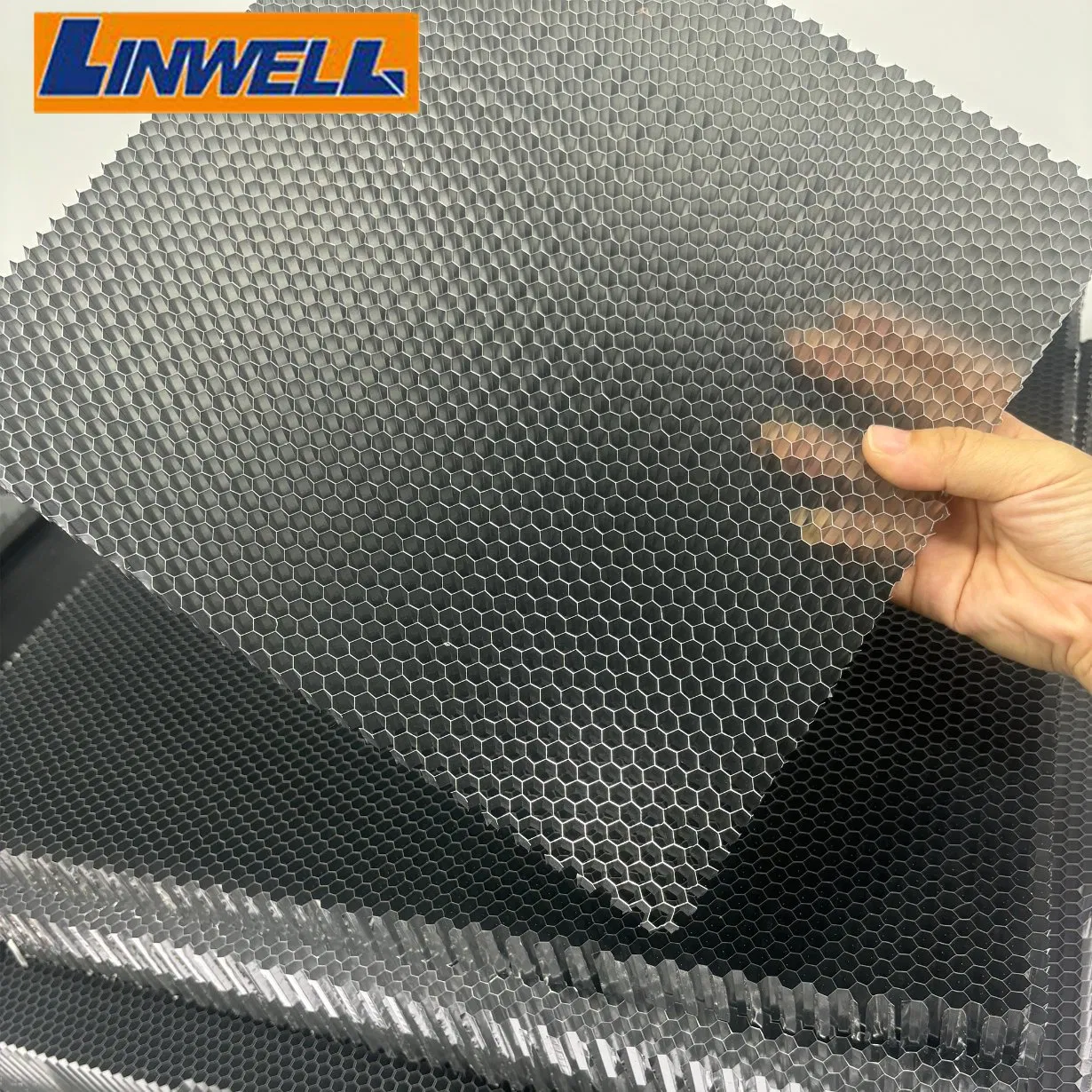 Aluminum Honeycomb Core for Suppliers Tent-Specific Hexagonal-Shape Marble Texture
