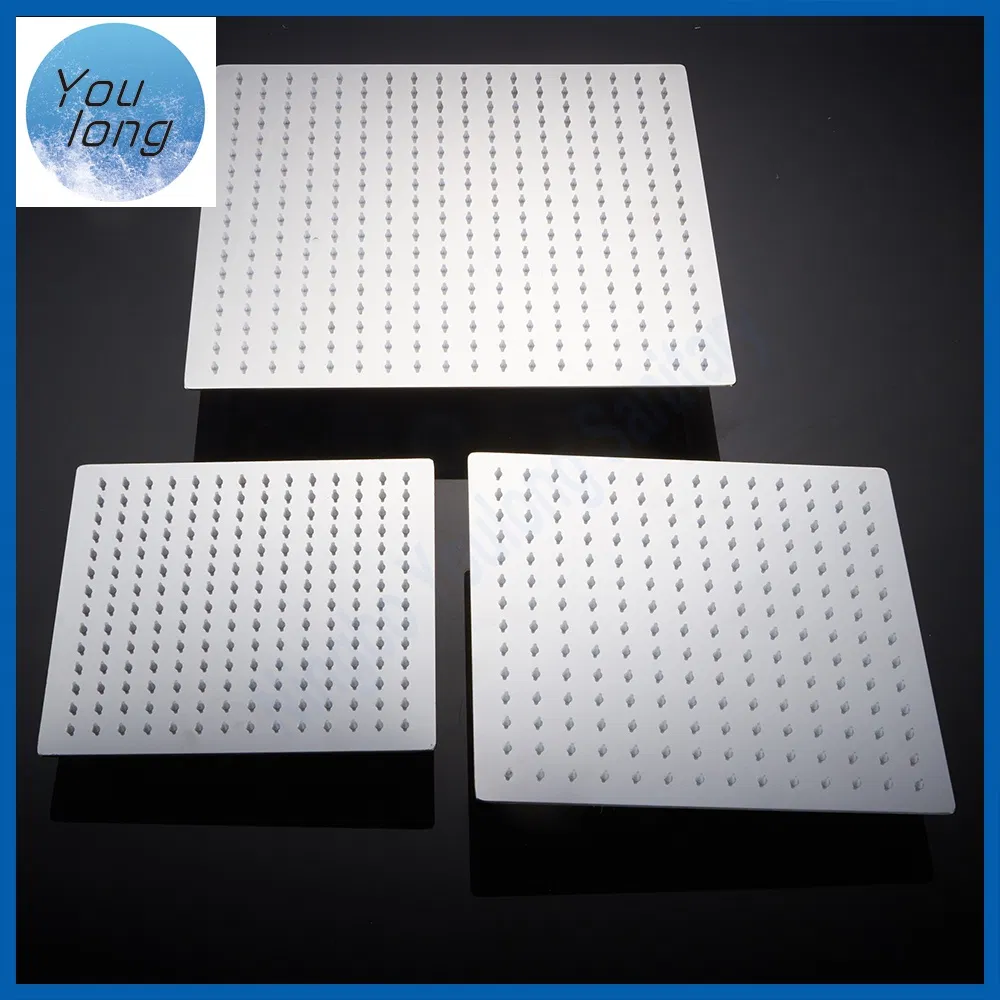 Дождевая лейка 15 см квадратная из нержавеющей стали 201