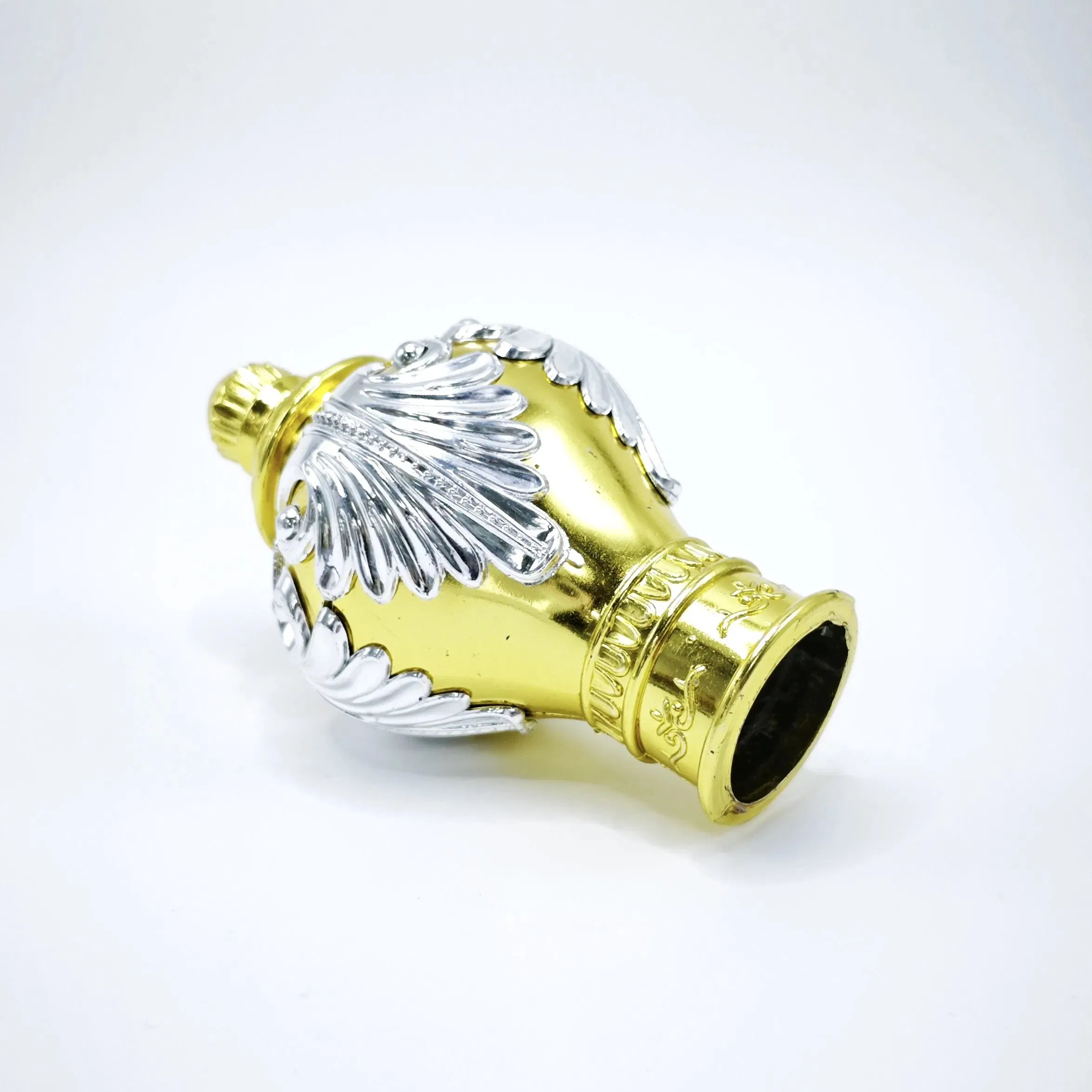 European Style Curtain Rod Finials Ornamental Roman Pole Ends