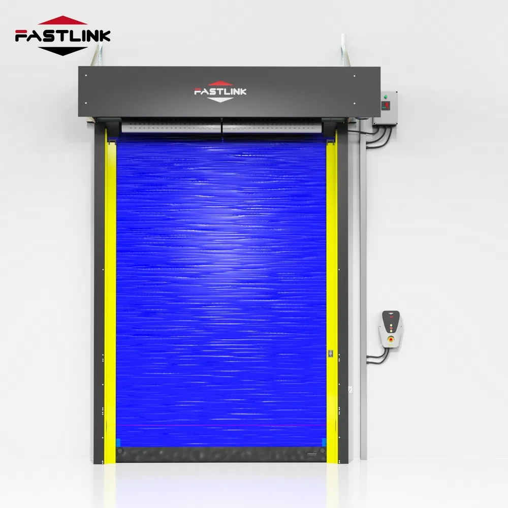 Fastlink New Arrivals Factory Rapid Intelligent Cold Storage High Performance Industrial Doors