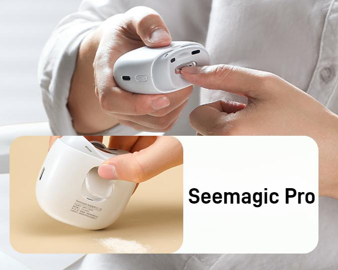 2025 PRO Seemagic Electric Nail Clippers Automatic Nail Trimmerelectric Nail Cutterrechargeable Nail Clippersafe Nail