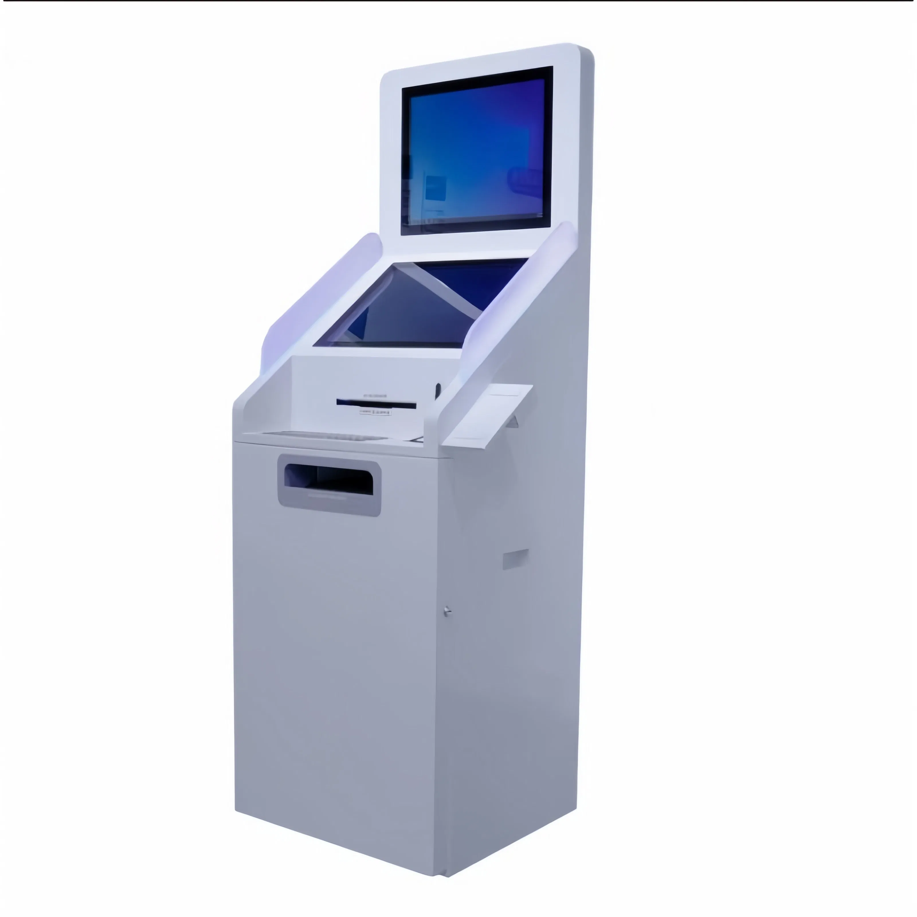 Touch Screen Library Self Service Kiosk Self Book Borrowing and Returning Machine