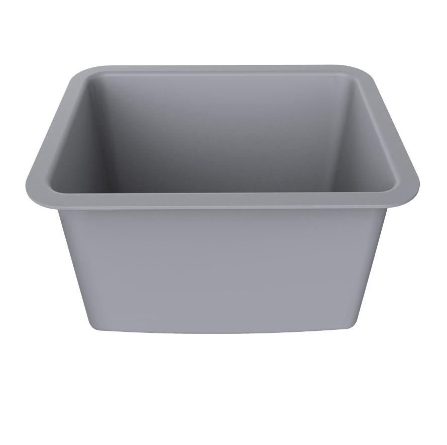 Lab Grade Polypropylene Sink in White Color Eyewash Shower