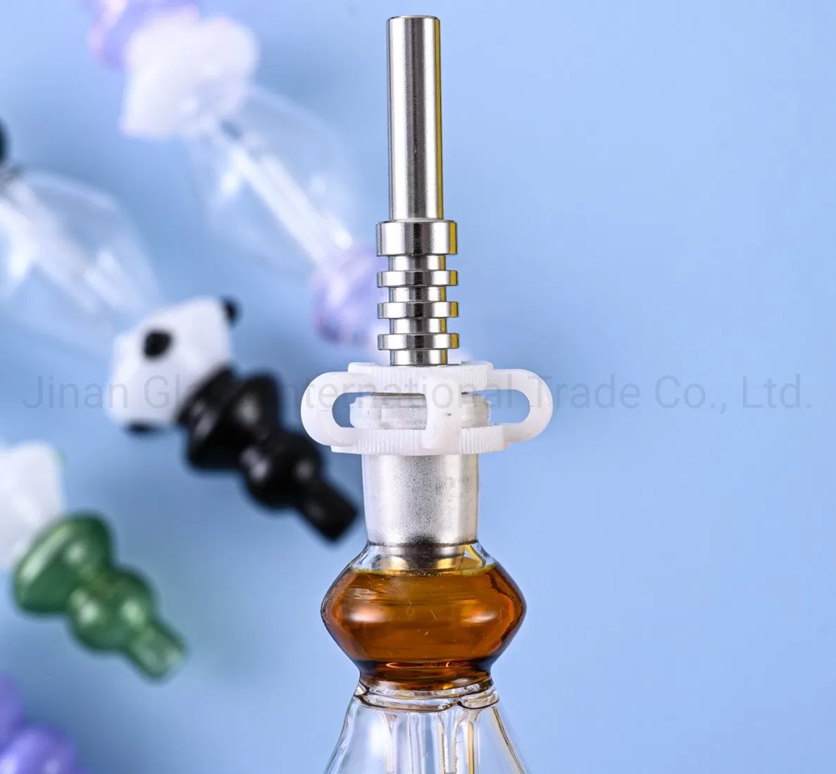 Hot Sale Popular Gift Box Colourful Glass Water Pipes