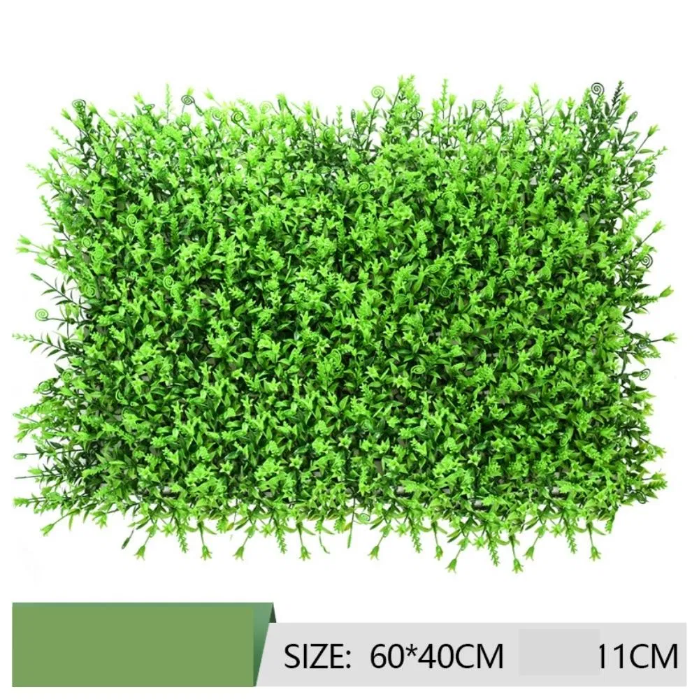Decorative Artificial Hedge Fence Landscape Artificial Vertical Green Wall Plants Wyz19688