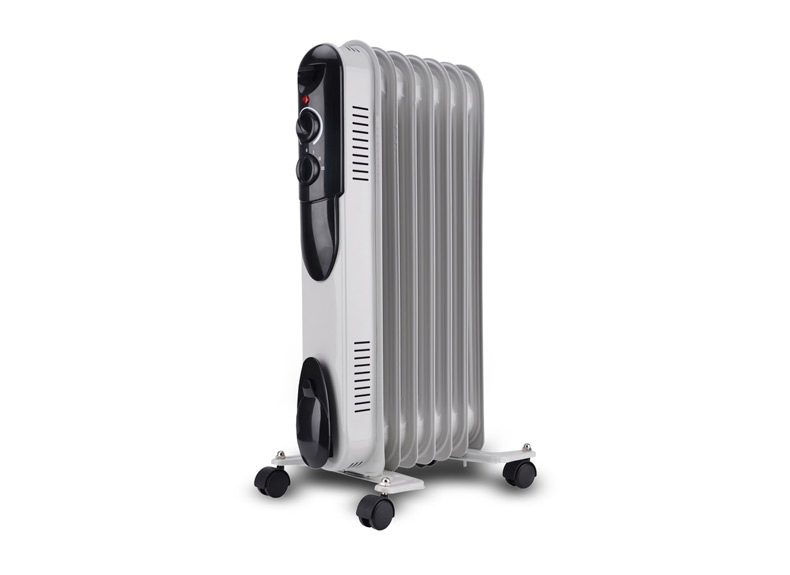 High Quality Electric Oil Filled Portable Radiant Burning Heater for Indoor Use with LCD Display