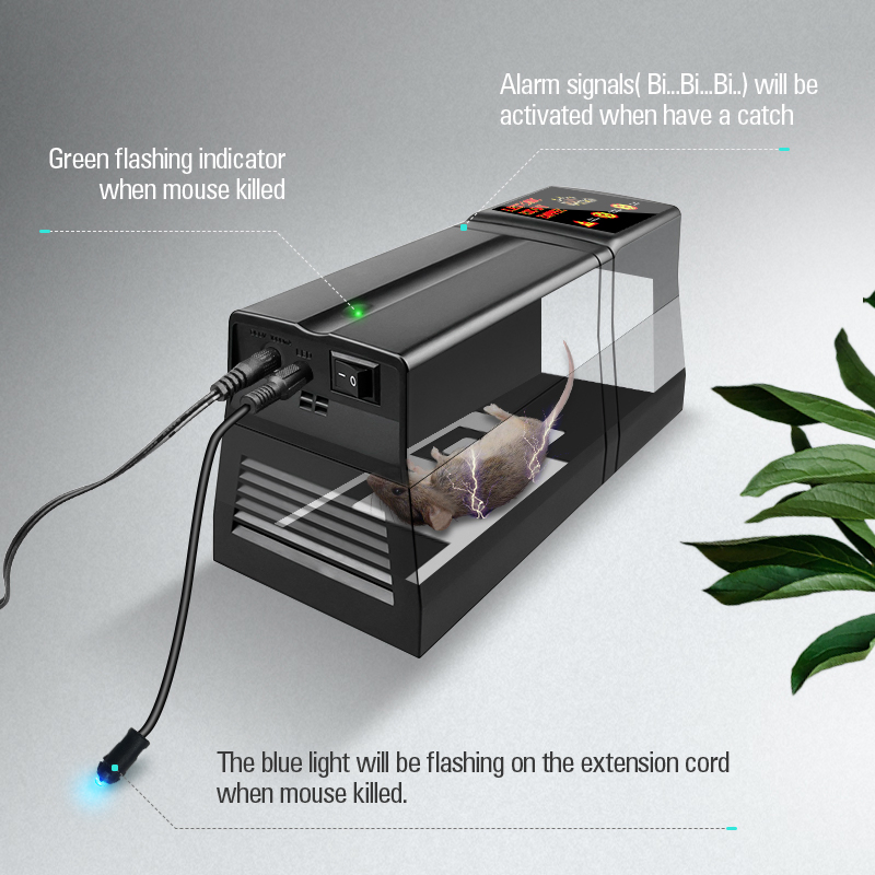 Humane Rechargeable Mouse Glue Trap Mousekiller for Effective Indoor Pest Control