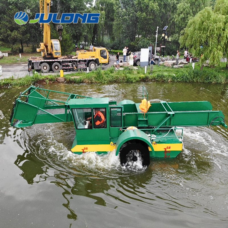 Автоматическая лодка-косилка для водорослей JULONG JLAWH110