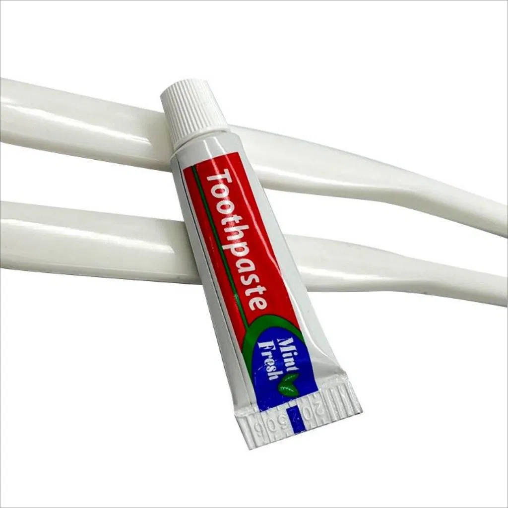 Hot Selling High Quality Disposable Hotel Travelling SPA Toothbrush with Toothpaste