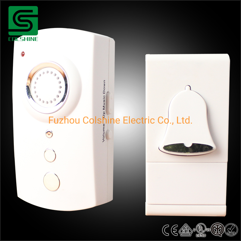 Colshine Wireless Doorbell MP3 Digital Door Bell AC 220V-250V