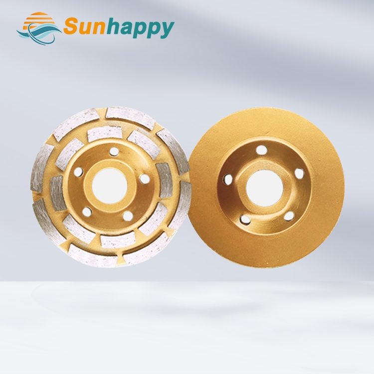 Алмазный шлифовальный круг чашечный для бетона и гранита