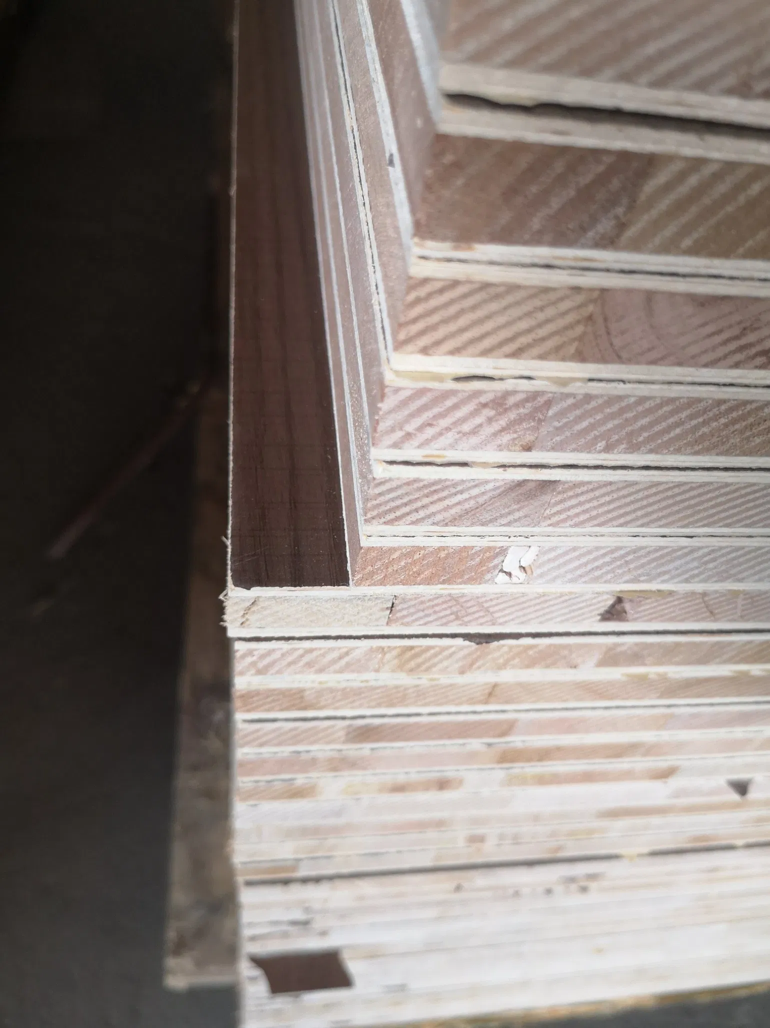 Block Board Plywood Kitchen Cabinet